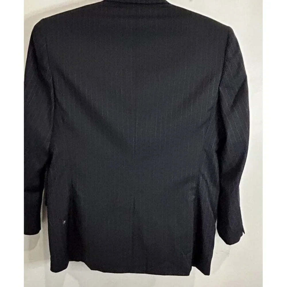 Brooks Brothers 1818 Madison Estrato Trabaldo Togna Pinstripe Blazer Wool 42